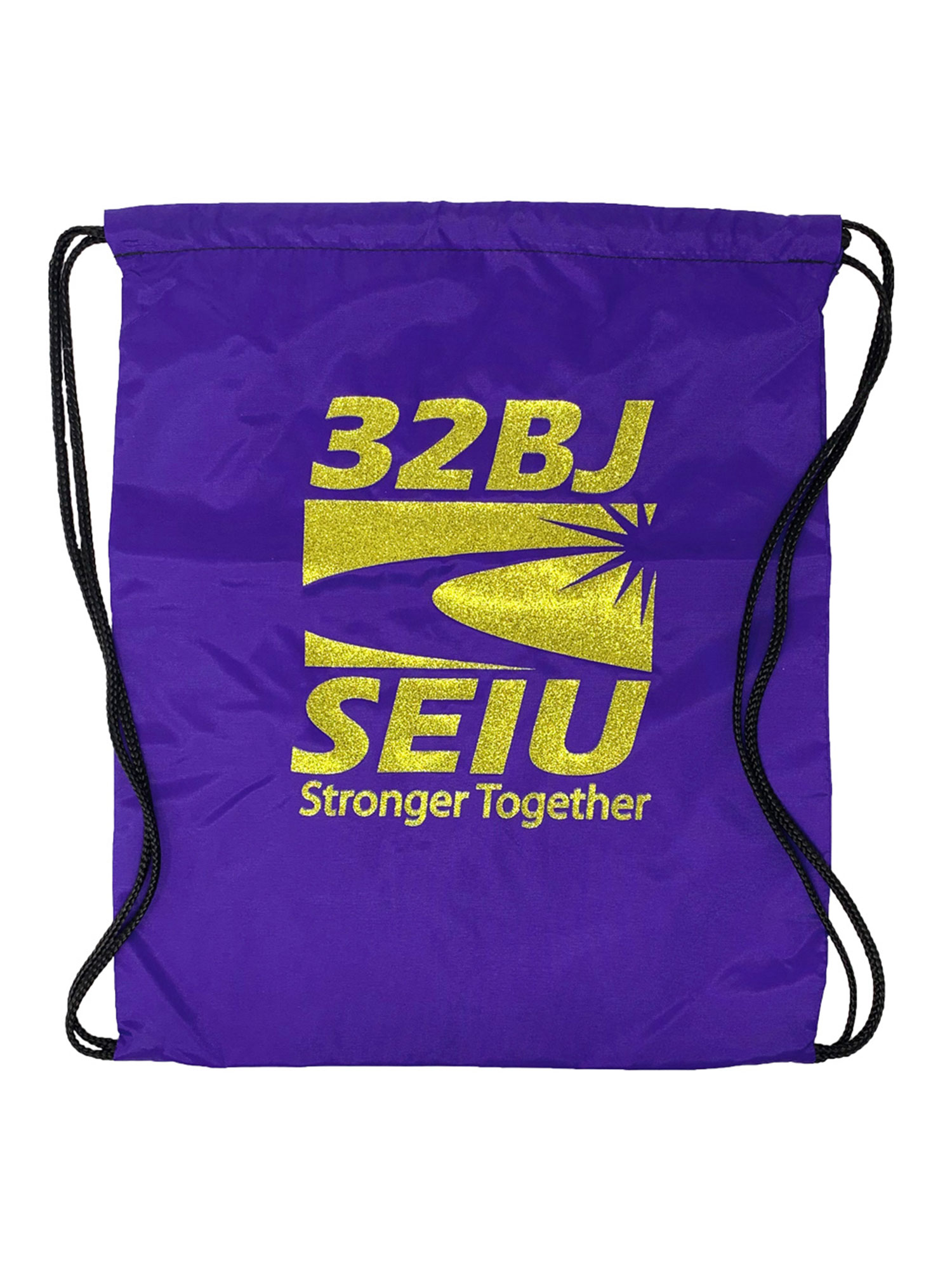 Drawstring Backpack Purple